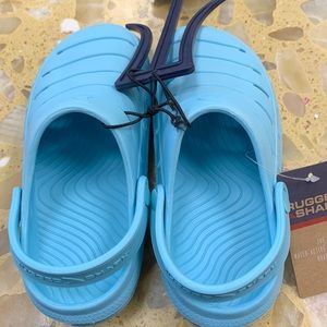 Light blue kids crocs